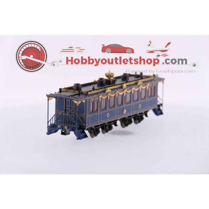 Schaal H0 Märklin 2680 Set Der Konig Ludwig Zug", Locomotief "Tristan" met drie rijtuigen en Märklin 4396 Set met twee koninklijke personenrijtuigen Digitaal #3545 - sku: 20230224094344 - Gebruikt - Zo goed als nieuw - Afbeelding 15
