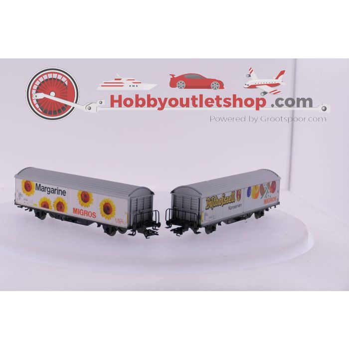 Schaal H0 Märklin 4785 Set van vier goederenwagens #3552 - sku: 20230224124955 - Gebraucht - Sehr guter Zustand - Bild 6