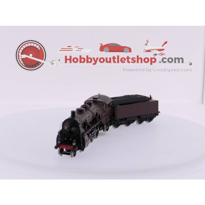Schaal H0 Märklin 3111 Stoomlocomotief met tender 5920 van de NMBS #3641