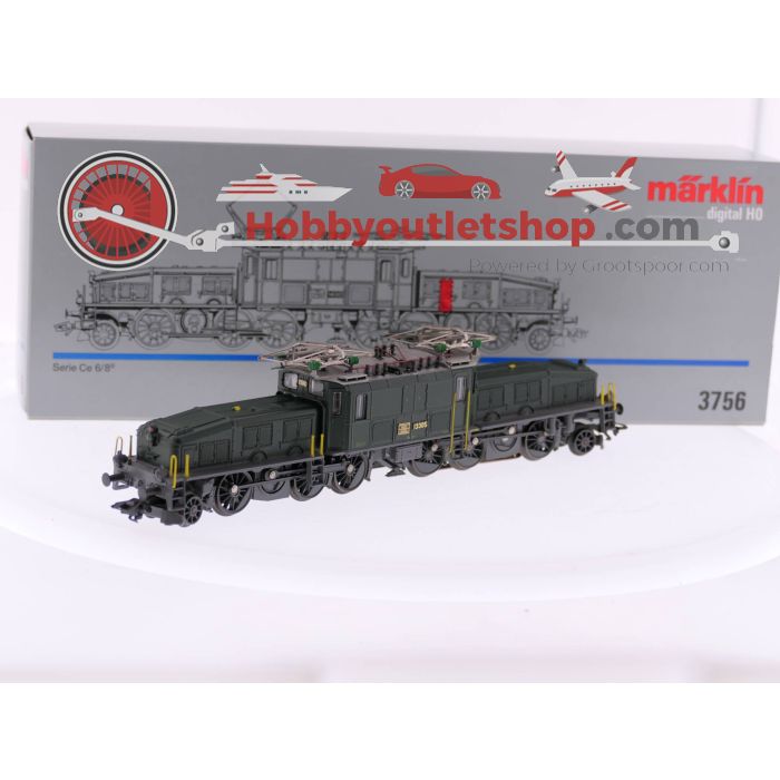 Schaal H0 Märklin 3756 Elektrische locomotief Ce 6/8 'Krokodil' van de SBB Digitaal #3676
