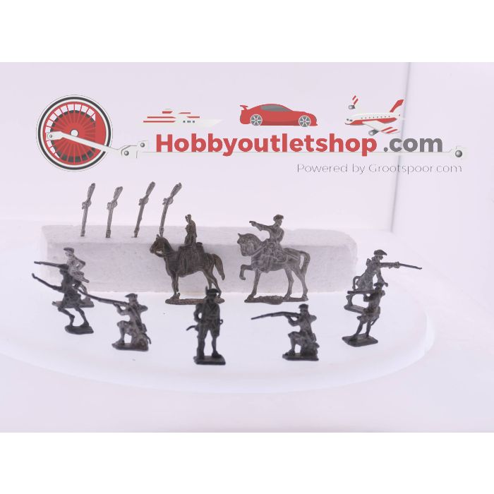 9 tinnen soldaatjes en 4 geweren #3693 - sku: 20230317104019 - Gebraucht - Guter Zustand - Bild 2