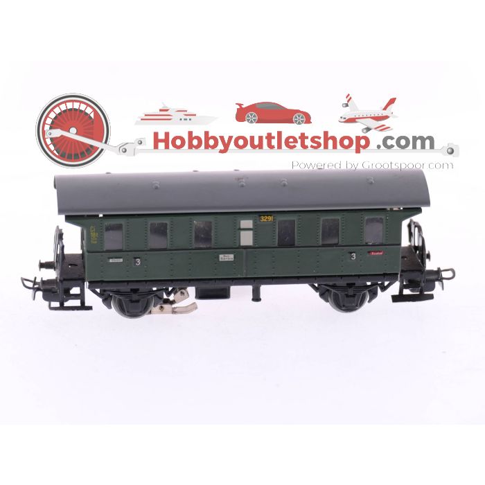 Schaal H0 Märklin 329/1 .1 4002 Personenwagen 3e klas met verlichting #P16