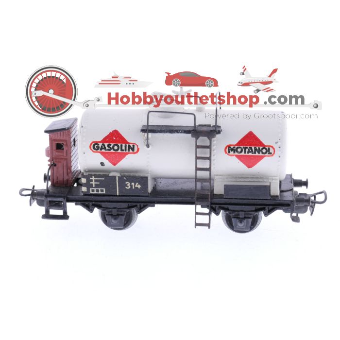 Schaal H0 Märklin 314 G .1 Motanol ketelwagen #P26 - sku: 20230321120416 - Gebraucht - Guter Zustand - Bild 5