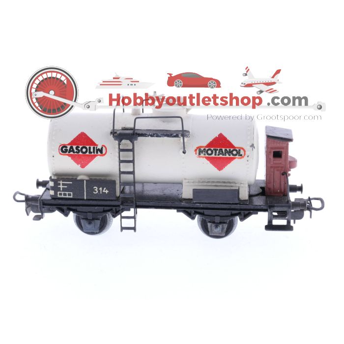 Schaal H0 Märklin 314 G .1 Motanol ketelwagen #P26 - sku: 20230321120416 - Gebraucht - Guter Zustand - Bild 6