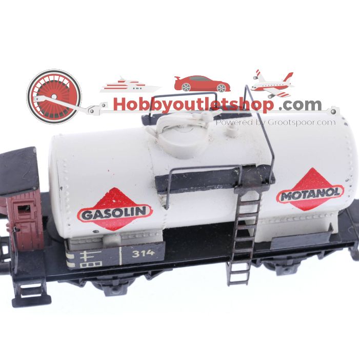 Schaal H0 Märklin 314 G .1 Motanol ketelwagen #P26 - sku: 20230321120416 - Gebraucht - Guter Zustand - Bild 9