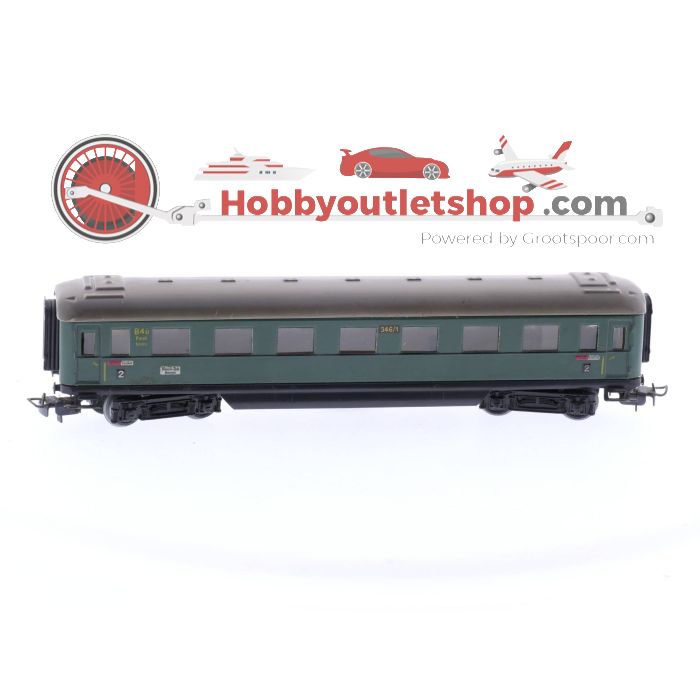 Schaal H0 Märklin 346/1 .2 personen wagen #P27