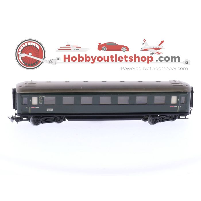 Schaal H0 Märklin 346/1 .6 personen wagen 1e klasse #P37 - sku: 20230324101658 - Gebruikt - Goede staat - Afbeelding 2