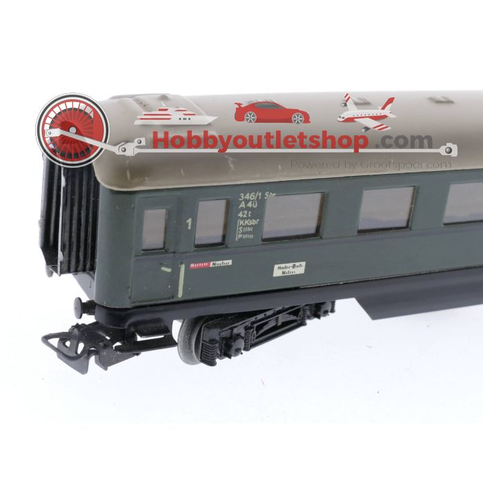Schaal H0 Märklin 346/1 .6 personen wagen 1e klasse #P37 - sku: 20230324101658 - Gebruikt - Goede staat - Afbeelding 6
