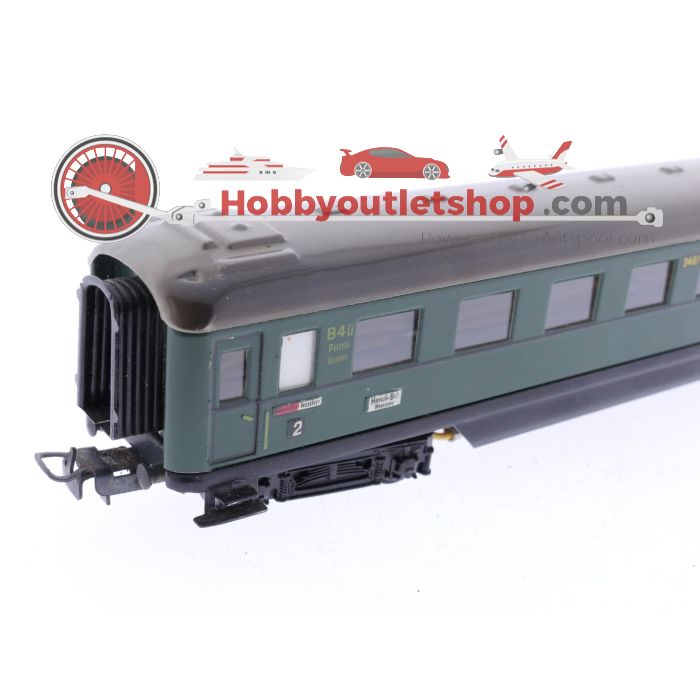 Schaal H0 Märklin 346/1 BS .2 - 4007 personen wagen met sluitverlichting #P39