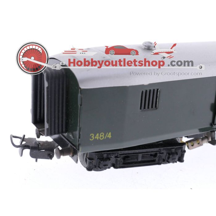 Schaal H0 Märklin 348/4 .2 goederen wagen met binnenverlichting #P42