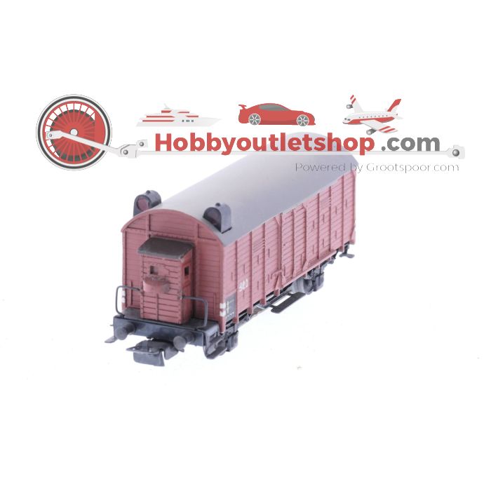 Schaal H0 Märklin 320 S .4 goederen wagen met sluitverlichting #P45