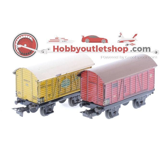 Schaal H0 Märklin 381 / 382 .8 goederen wagen set #P53