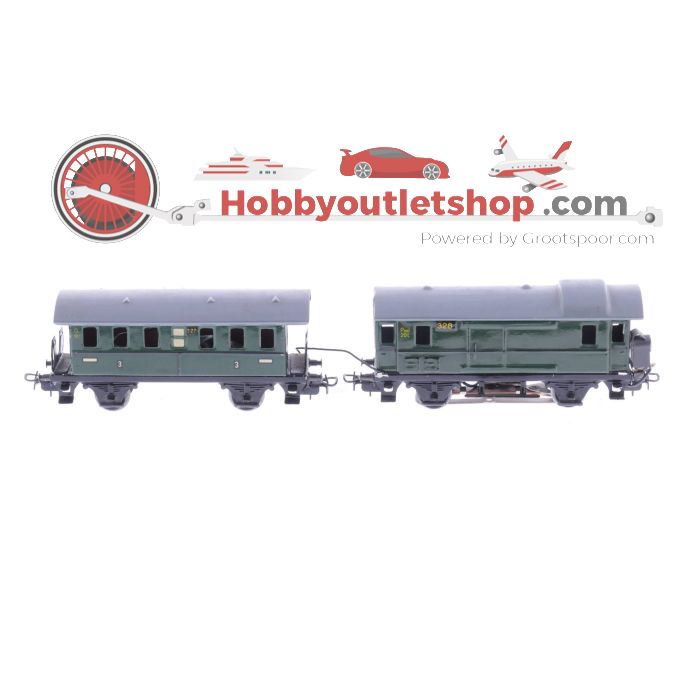 Schaal H0 Märklin 327 / 328 personen wagen #P52