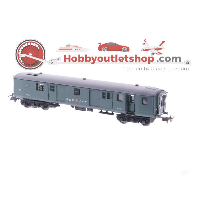Schaal H0 213 Pocher bagagewagon van de SBB/FFS FX 19155 #3744
