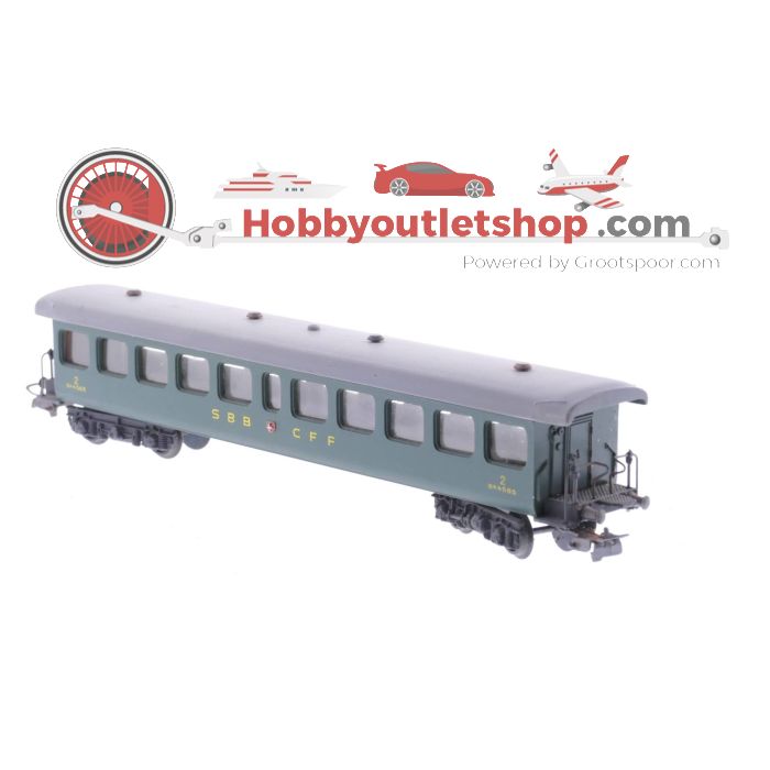 Schaal H0 Pocher 209/2 Personenwagon SBB/FFS 4565 #3746