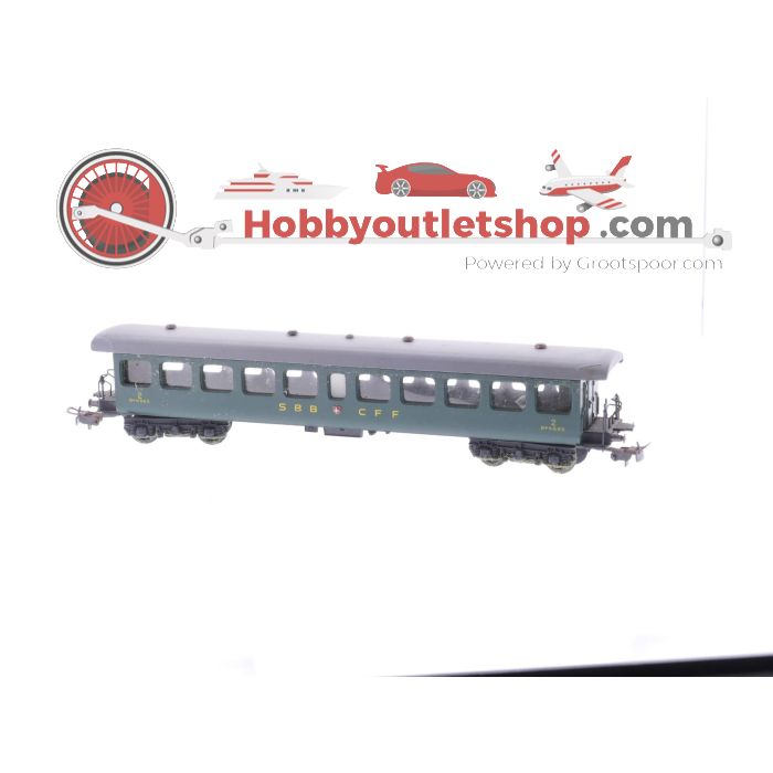 Schaal H0 Pocher 209/2 Personenwagon SBB/FFS 4565 #3746