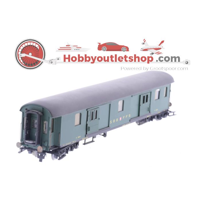 Schaal H0 Pocher 866 Goederenwagen 866 SBB/FFS 18543 #3747