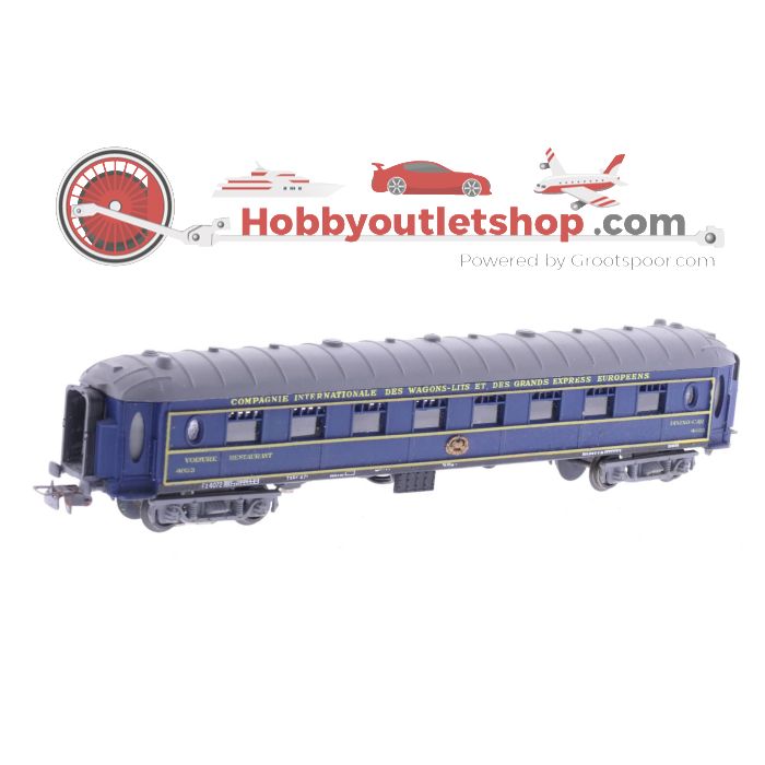Schaal H0 Pocher 214 Restaurant wagen CIWL blauw 4033 #3750