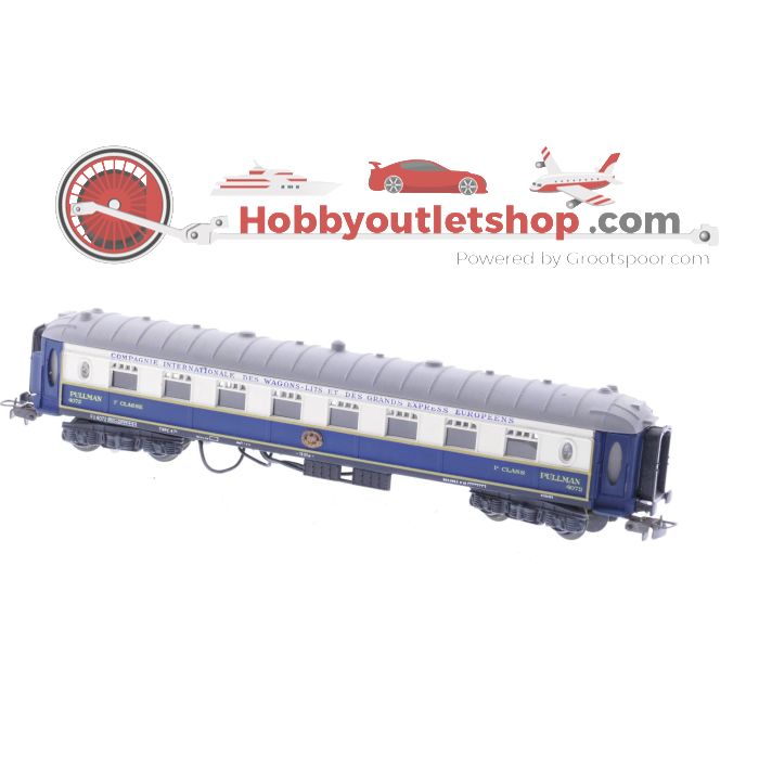 Schaal H0 Pocher 206 Restaurant wagen CIWL blauw/wit 4072 #3751