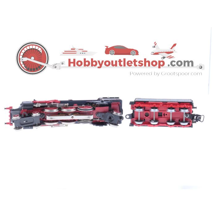 Schaal H0 Märklin 3093 Stoomlocomotief met losse tender BR 18.4 van de DB #3754