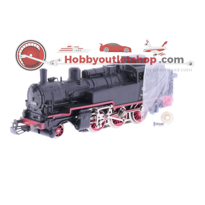 Schaal H0 Märklin TP 800 Tenderlocomotief, Märklin TM 800 Tenderlocomotief en een Märklin 74 1070 Tenderlocomotief. Allen met gebreken #3762 - sku: 20230420113702 - Gebruikt - Slechte staat - Afbeelding 12