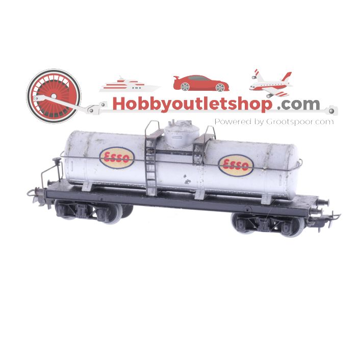 Schaal H0 Märklin 334 E.3 4-as Ketelwagen zilver 