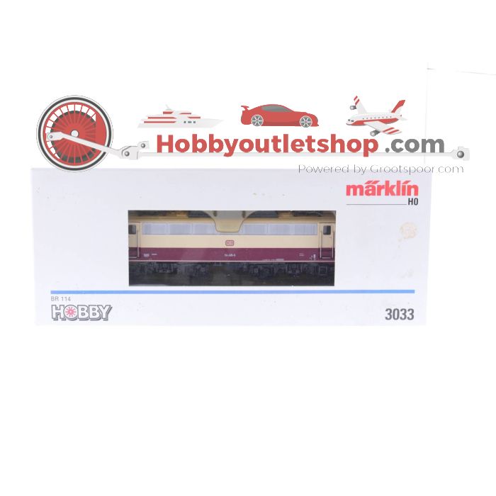 Schaal H0 Märklin 3033 Elektrische Locomotief 114 495-5 van de DB #3817 - sku: 20230503103102 - Gebraucht - Sehr guter Zustand - Bild 6