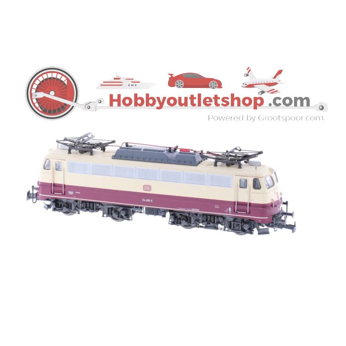 Schaal H0 Märklin 3033 Elektrische Locomotief 114 495-5 van de DB #3817 - sku: 20230503103102 - Gebraucht - Sehr guter Zustand - Bild 2