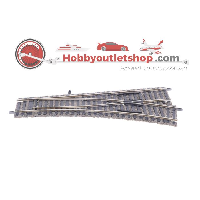 Schaal H0 Fleischmann 6140 Profi-gleis paar handwissels #3194 - sku: 20260423044905 - Used - Like new - Photo 2