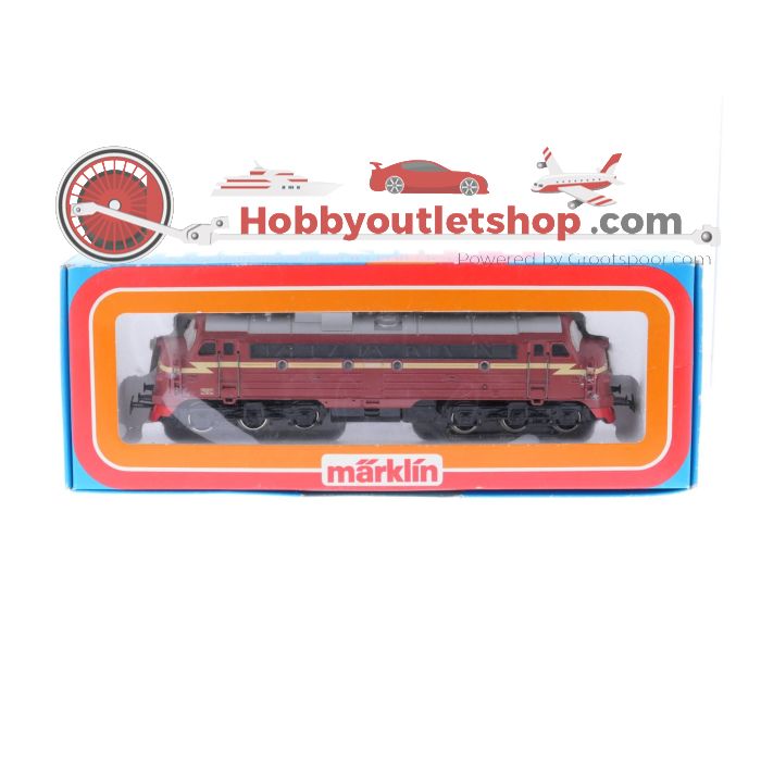 Schaal H0 Märklin 3143 Diesellocomotief 3.605 van de NSB #3827 - sku: 20230503030609 - Gebruikt - Zo goed als nieuw - Afbeelding 6