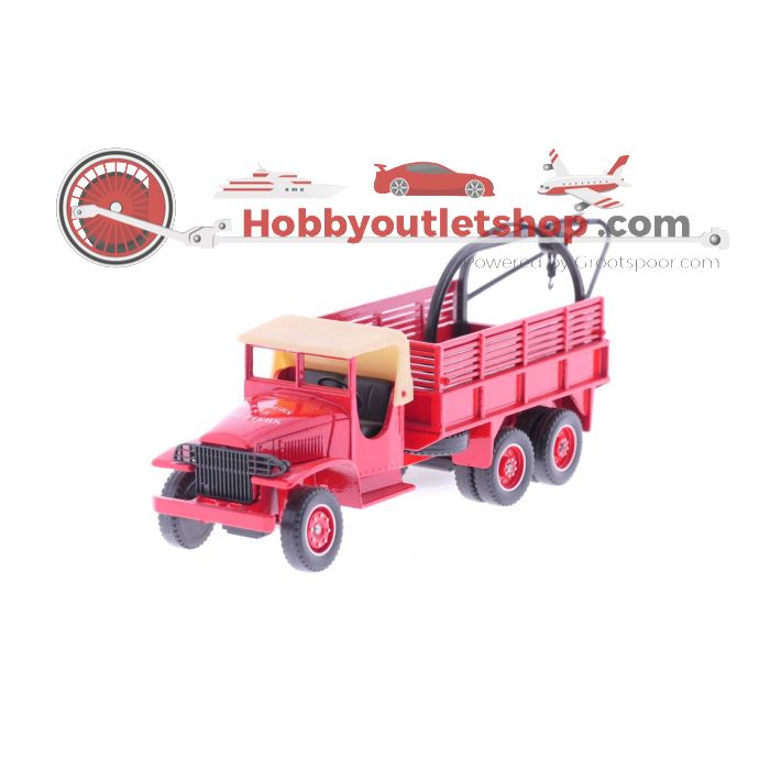 Schaal 1:50 Solido 3110 GMC Pompiers brandweer takelwagen (open cabine) #3835