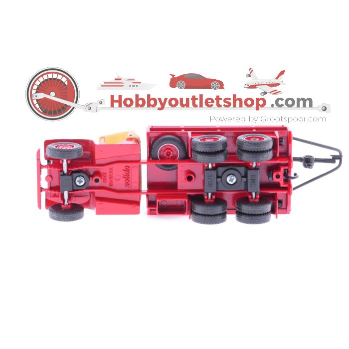 Schaal 1:50 Solido 3110 GMC Pompiers brandweer takelwagen (open cabine) #3834