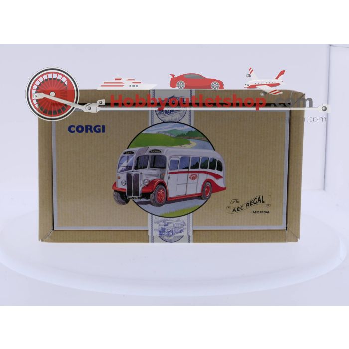 Schaal 1:50 Corgi 97184 The AEC Regal  Coach Sheffield United Transport /Blackpool met certificaat #3851