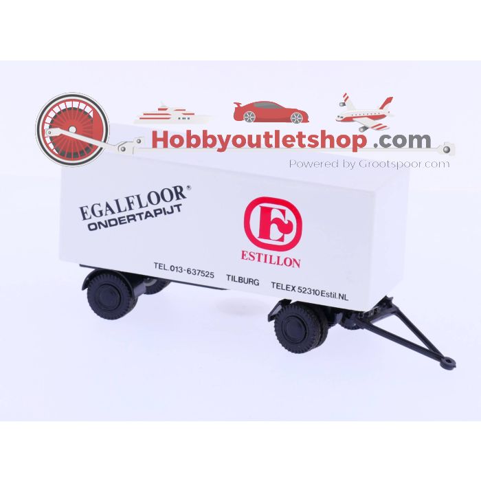 Schaal 1:50 DAF 2000 Lion Car Nr. 75+74 bakwagen Estillon #2345