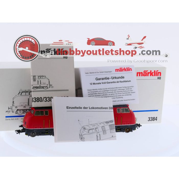 Schaal H0 Märklin 3384 Diesellocomotief SBB - Digitaal #2391 - sku: 20221018013005 - Gebraucht - Sehr guter Zustand - Bild 4