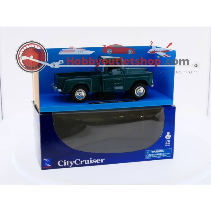 Schaal 1:32 Newray City Cruiser Chevrolet step-side pickup #2411