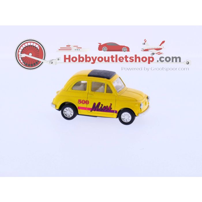 Schaal 1:43 6x Mini 500 1x Fiat 500 #2422