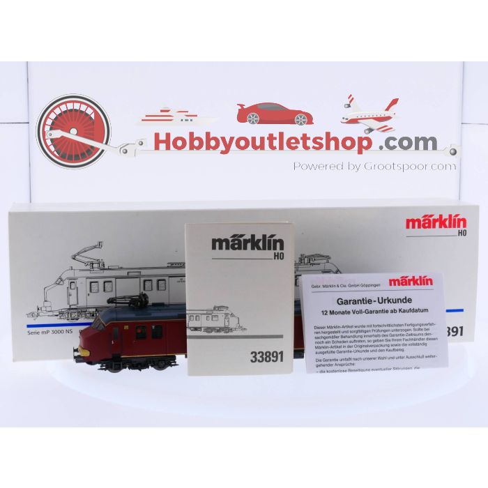 Schaal H0 Märklin 33891 Serie mP 3000 NS Digitaal en DELTA #2440