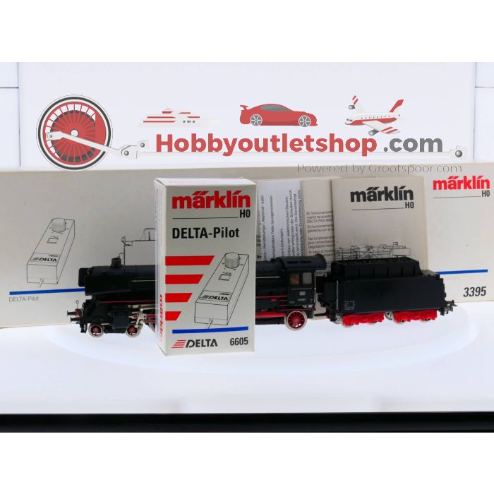 Schaal H0 Märklin 3395 Stoomlocomotief DB BR 003 + DELTA Pilot 6605 #2445