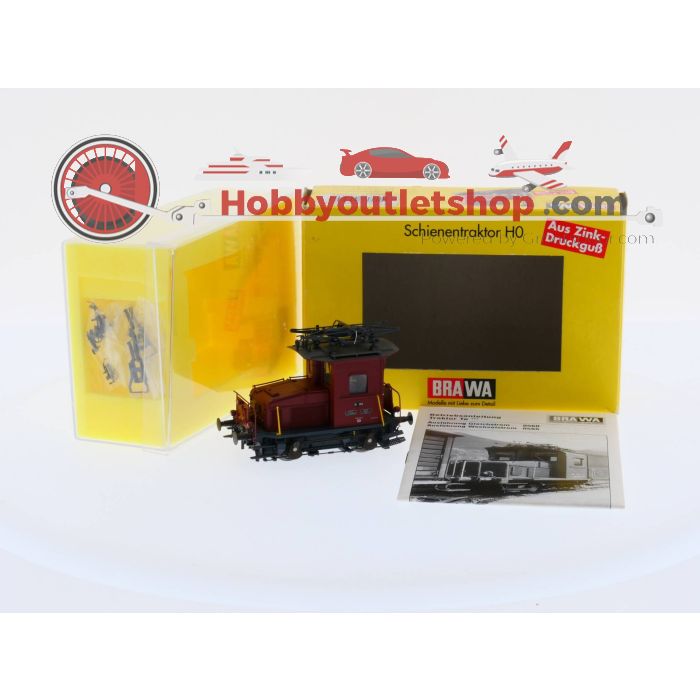 Schaal H0 Brawa 0560 Elektrische Rangeer Traktor Te III SBB #2496 - sku: 20221123015210 - Gebruikt - Zeer goede staat - Afbeelding 5