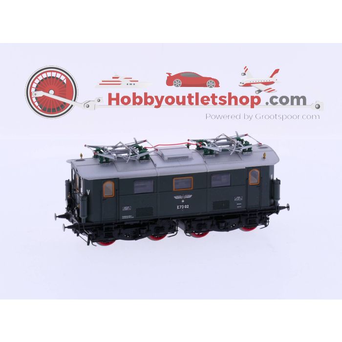 Schaal H0 Brawa 43064 Elektrische locomotief dig. sound E73 02 Epoche II DRG Digitaal #2497 - sku: 20221123021715 - Gebruikt - Zo goed als nieuw - Afbeelding 2