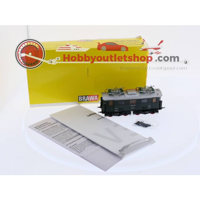 Schaal H0 Brawa 43064 Elektrische locomotief dig. sound E73 02 Epoche II DRG Digitaal #2497 - sku: 20221123021715 - Gebruikt - Zo goed als nieuw - Afbeelding 4