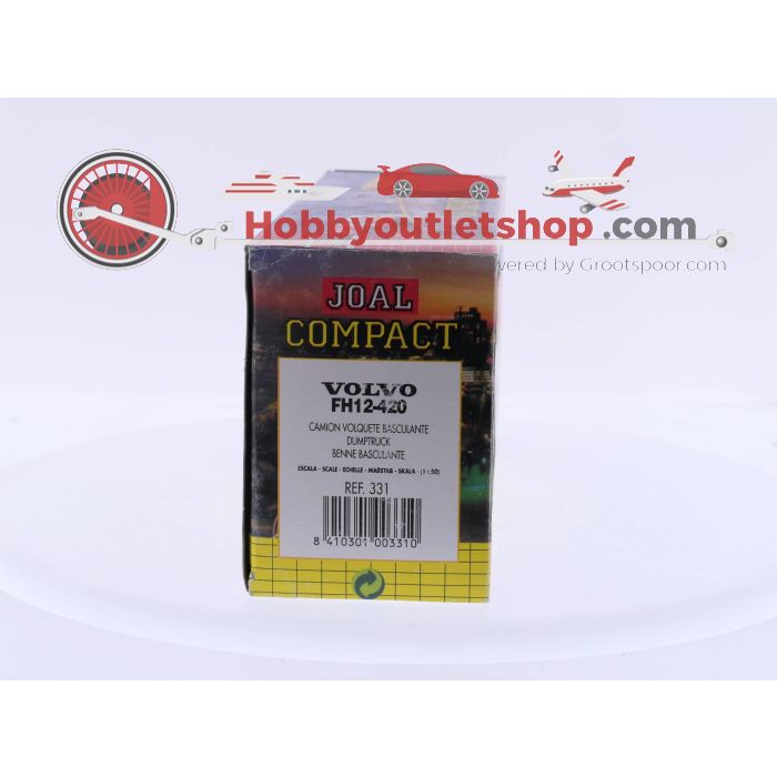 Schaal 1:50 JOAL Compact Volvo FH-12-420 Ref. 331 Zandkieper #3856