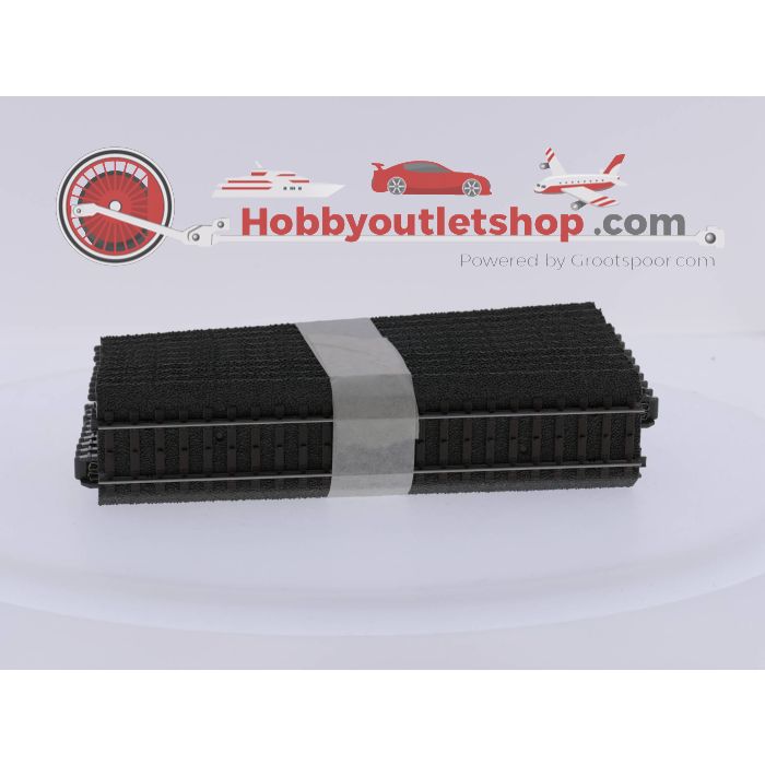 Schaal H0 Märklin 24172 rechte rail 17 cm. (C-rails) bundel van 10 stuks #3902 - sku: 20230518042351 - Gebraucht - Wie Neu - Bild 2