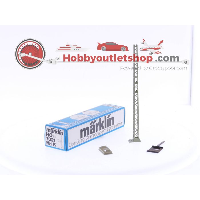 Schaal H0 Märklin 7021 Portaalmast. 5 stuks per doosje #3972