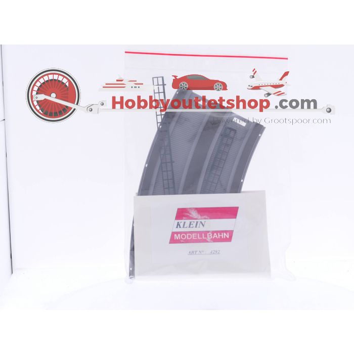 Schaal H0 Klein Modellbahn 4292 segmentbrug, 2 rijstroken #4526