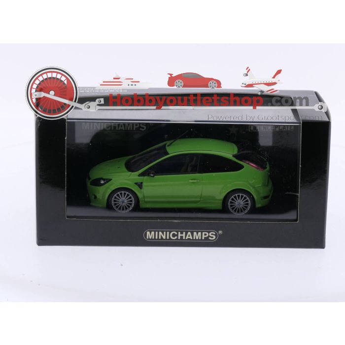 Schaal 1:43 Minichamps Ford focus RS Ultimate green #3279 - sku: 20230711092654 - New - New condition - Photo 3