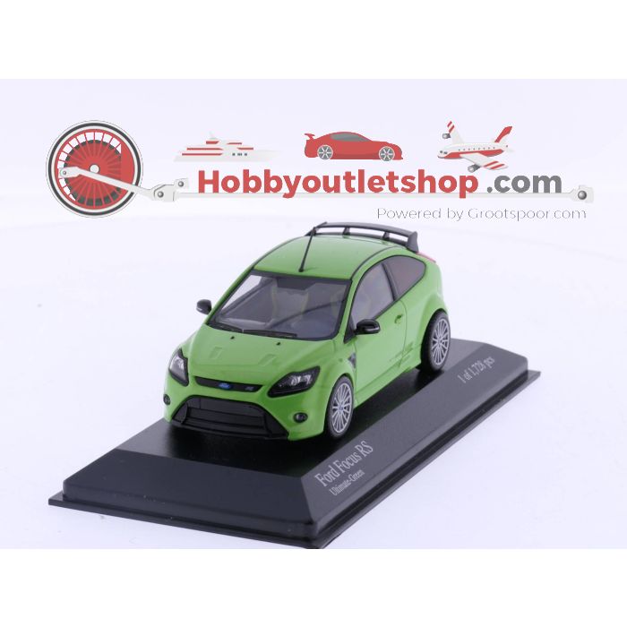 Schaal 1:43 Minichamps Ford focus RS Ultimate green #3279 - sku: 20230711092654 - New - New condition - Photo 6