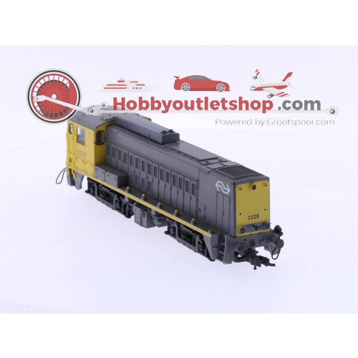 Schaal H0 Roco 4155 Dieselelektrische locomotief 2229 van de NS Digitaal (railing ontbreekt) #4599