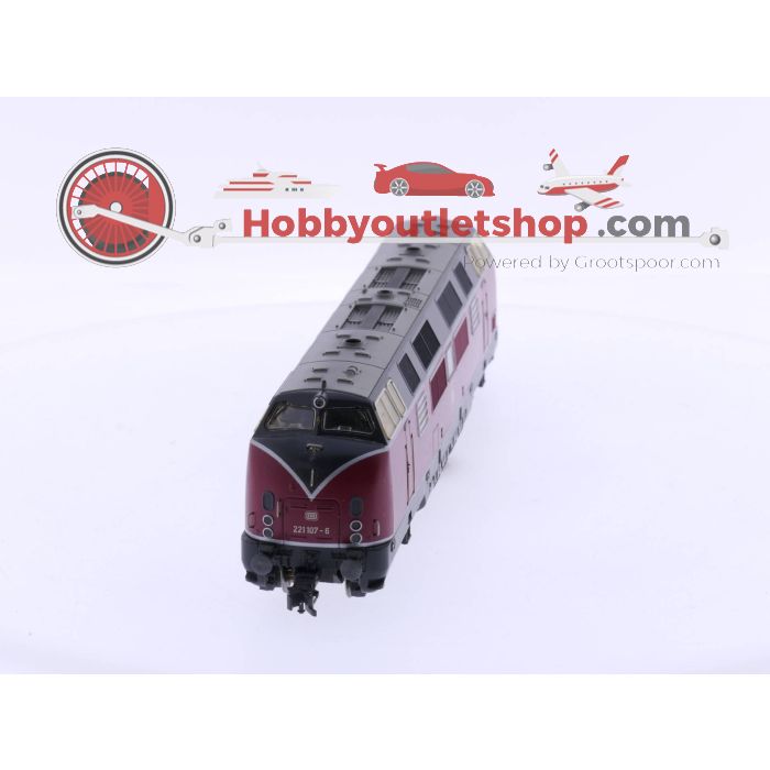 Schaal H0 Märklin/Hamo 3882 Diesellocomotief BR 221 107-6 van de DB Digitaal #4601